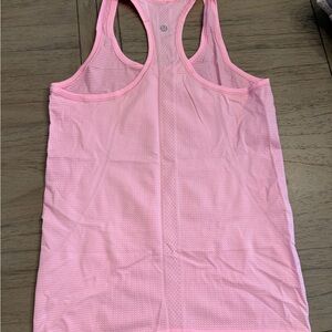 Lululemon Athletica Light Pink Tank Top